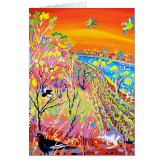 Art Card: Wetland Wildlife Post
