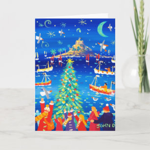 Art Card: Zingend rond de Boom, Mounts Bay Feestdagen Kaart