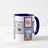 Art Cats Game Mug Mok (Voorkant rechts)