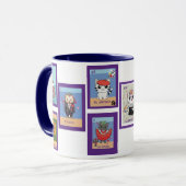 Art Cats Game Mug Mok (Voorkant links)