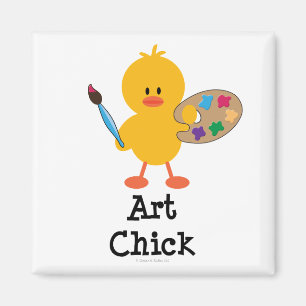 Art Chick Magnet
