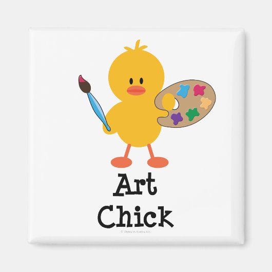 Art Chick Magnet (Voorkant)