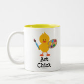 Art Chick-Mok Tweekleurige Koffiemok (Links)