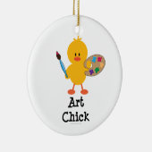 Art Chick Ornament (Rechts)