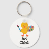Art Chick Sleutelhanger (Voorkant)