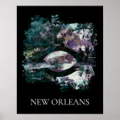 *~* Art City Park New Orleans Bridge Painting Poster (Voorkant)