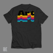 Art Classic Modern kleurrijk Inspirerend T-shirt