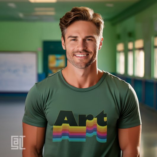 Art Classic Modern kleurrijk Inspirerend T-shirt