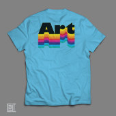 Art Classic Modern kleurrijk Inspirerend T-shirt