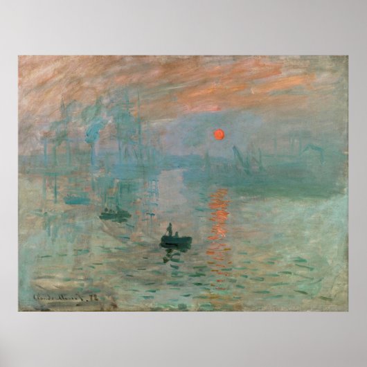 ART - CLAUDE MONET - IMPRESSIESOENEN POSTER (Voorkant)
