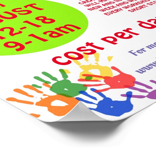 Art club-evenement poster (Hoek)