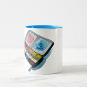 Art Coffee Mug Tweekleurige Koffiemok (Center)