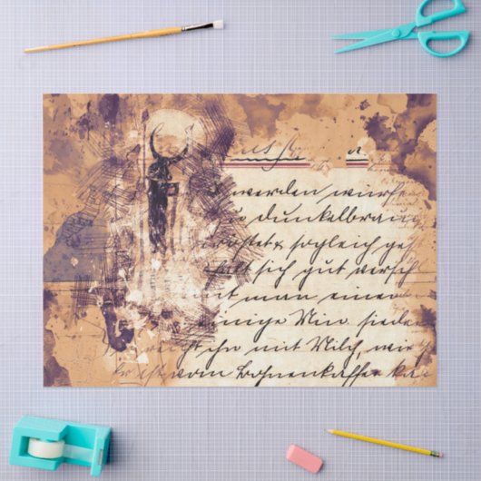 Art Collage 13 Achtergrond 17x23 Ontkoppeling Tissuepapier (Craft)