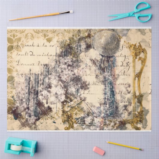 Art Collage 15 Achtergrond 20x30 Ontkoppeling Tissuepapier (Craft)