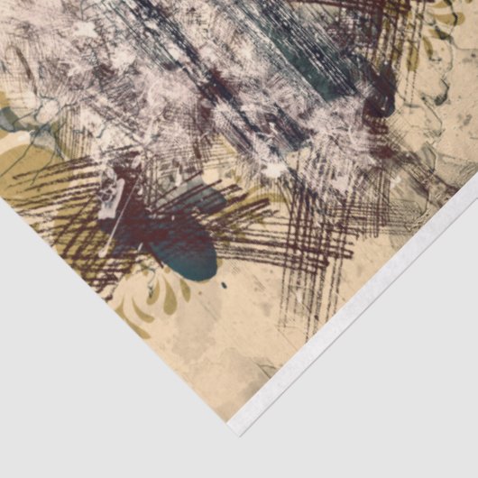 Art Collage 15 Achtergrond 20x30 Ontkoppeling Tissuepapier (Detail)