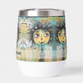 Art collage dame 1 (Achterkant)