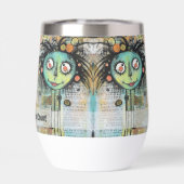 Art collage dame 10 (Achterkant)