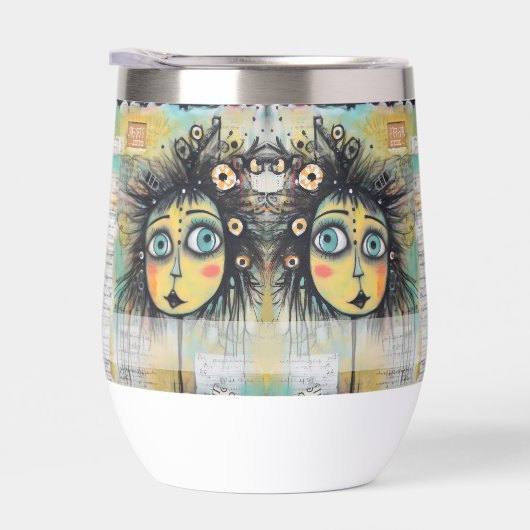 Art collage dame 12 (Rechts)