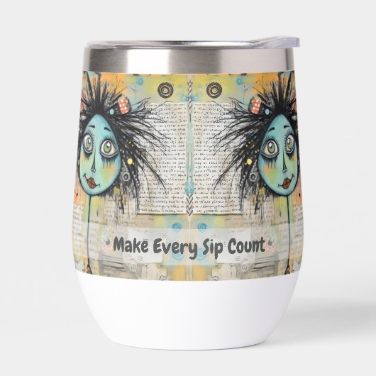 Art collage dame 2 (Links)