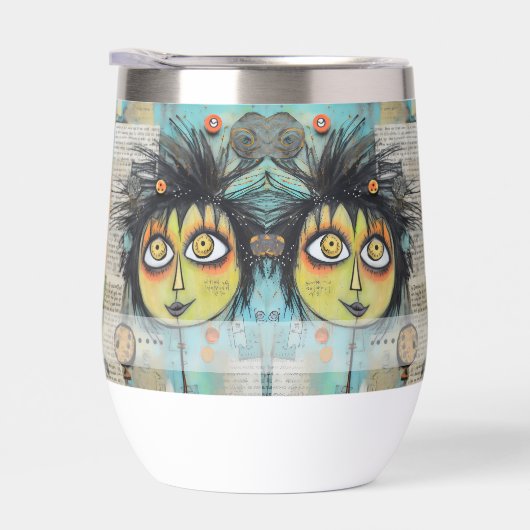 Art collage dame 3 (Rechts)