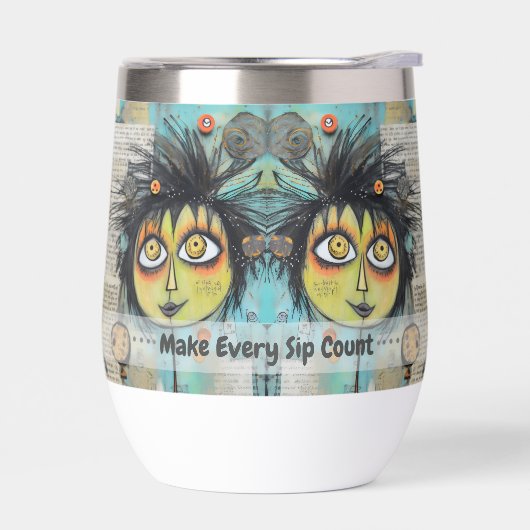 Art collage dame 3 (Links)