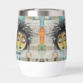 Art collage dame 3 (Achterkant)