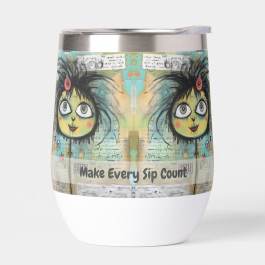 Art collage dame 4 (Links)