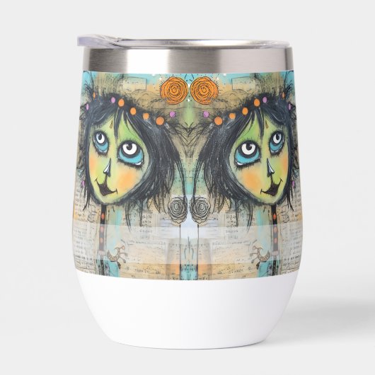 Art collage dame 5 (Rechts)