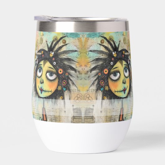 Art collage dame 6 (Rechts)