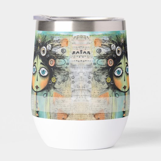 Art collage dame 8 (Rechts)