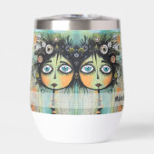 Art collage dame 8 (Voorkant)