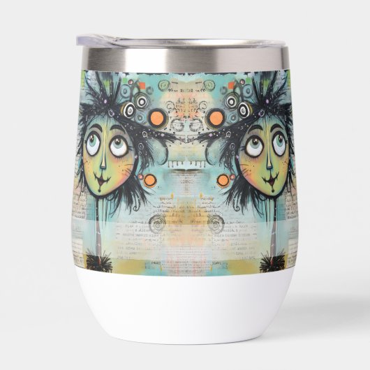 Art collage dame 9 (Rechts)