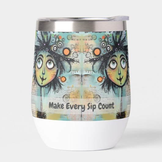 Art collage dame 9 (Links)