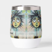 Art collage dame 9 (Achterkant)