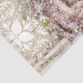 Art Collage Girl Music 26 Decoupage Tissuepapier (Detail)