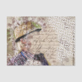 Art Collage Man 27 Ontkoppeling Tissuepapier (Voorkant)