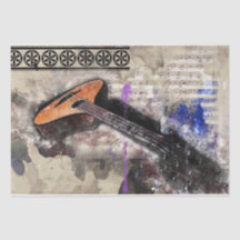 Art Collage Music 28-deklaagpapier