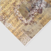 Art Collage Music 29-deklaagpapier Tissuepapier (Detail)