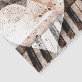 Art Collage Music Piano 30-decoupage Tissuepapier (Detail)