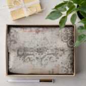 Art Collage Romantic Woman 35 Ontkoppeling Tissuepapier (Geschenk)