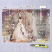 Art Collage Romantic Woman 38 Ontkoppeling Tissuepapier (Craft)