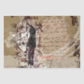 Art Collage Woman 36 ontkoppeling Tissuepapier (Voorkant)