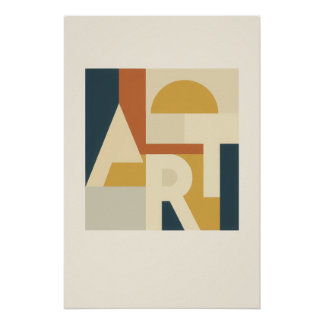 Art Composition Perfect Poster