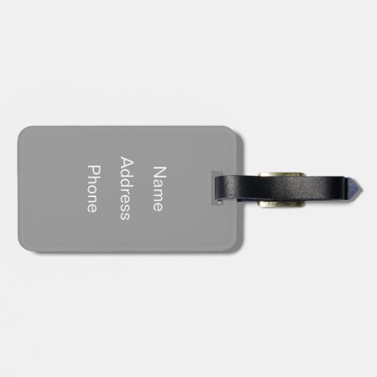 Art Connoisseur van Norman Rockwell Bagagelabel (Achterkant horizontaal)