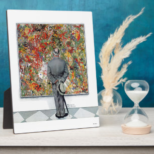 Art Connoisseur van Norman Rockwell Fotoplaat