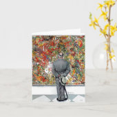 Art Connoisseur van Norman Rockwell Kaart (Gele Bloem)