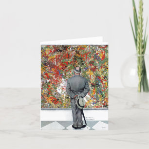 Art Connoisseur van Norman Rockwell Kaart