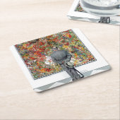 Art Connoisseur van Norman Rockwell Kartonnen Onderzetters (Schuin)