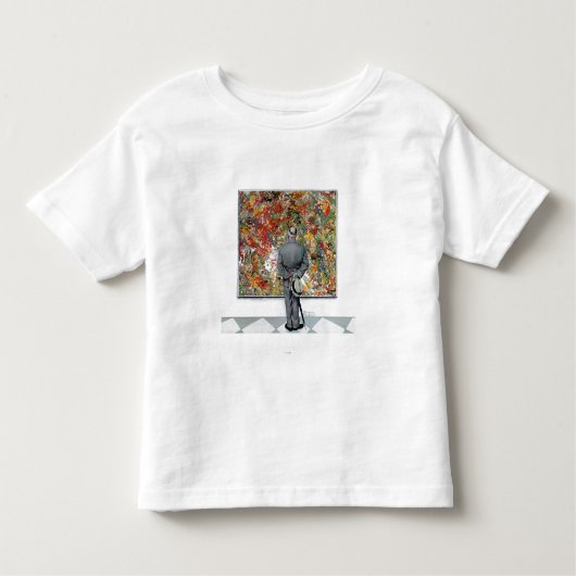 Art Connoisseur van Norman Rockwell Kinder Shirts (Voorkant)