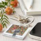 Art Connoisseur van Norman Rockwell Sleutelhanger (Voorkant Rechts)